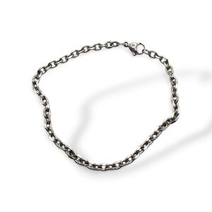 Silver Chain Unisex/Men's Bracelet